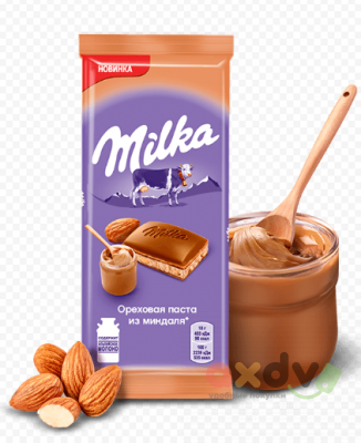 Фото Шоколад "Милка/Milka" ореховая паста из миндаля 20шт.*85 гр в интернет-магазине axdv.ru