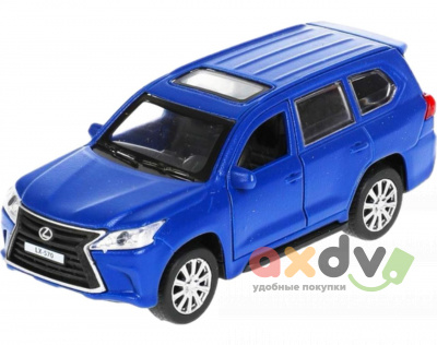 Фото Машина металлическая Лексус LX570 в индивидуальной коробке в интернет-магазине axdv.ru