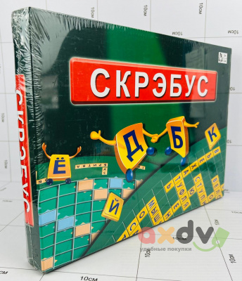 Фото Настольная игра Скрэбус в интернет-магазине axdv.ru