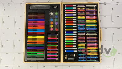 Фото Набор для рисования в деревянном кейсе "Художественный набор / Art Set" 180 дет. в интернет-магазине axdv.ru
