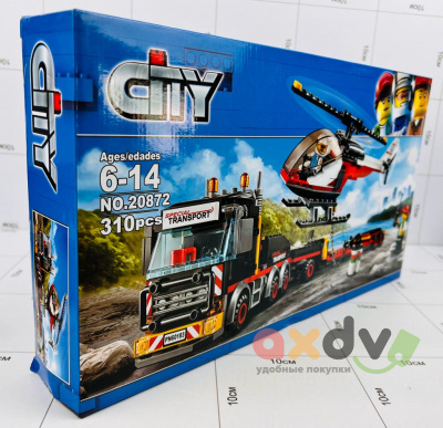 Фото Конструктор "Города / Cityes" 310 дет. в интернет-магазине axdv.ru