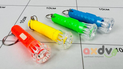 Фото Фонарик 7см Светодиодный фонарик / Led Flashlight 1/48шт в интернет-магазине axdv.ru