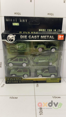 Фото Набор машин (6 шт.) Армия сильна: литые модели / "DIE CAST" Army strong в интернет-магазине axdv.ru
