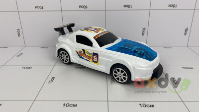 Фото Машина инерционная "Супер гонки / Super Racing" белая в интернет-магазине axdv.ru