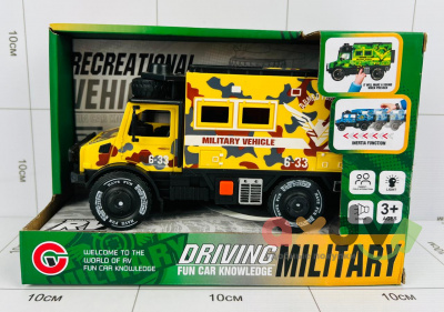 Фото Машина светозвуковая "Военное вождение / Driving Military" в интернет-магазине axdv.ru