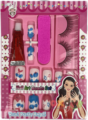 Фото Набор для девочек косметический для дизайна ногтей Nail art set в интернет-магазине axdv.ru