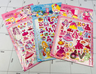 Фото Наклейки одевалки Stickers AC-D в интернет-магазине axdv.ru