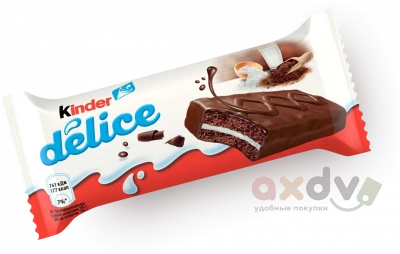 Фото Киндер Делис / Kinder delice 39г*20шт в интернет-магазине axdv.ru