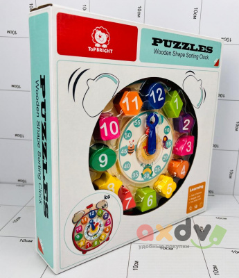 Фото Игрушка развивающаяся деревянная Puzzles в интернет-магазине axdv.ru