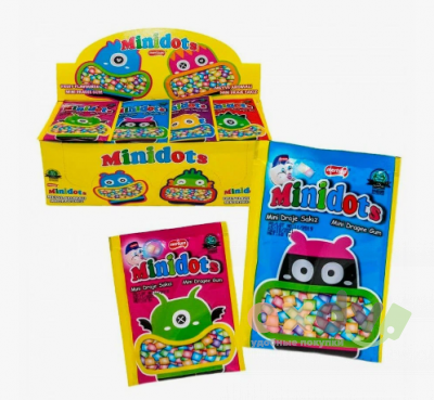 Фото Жевательная резинка Минидотс / Minidots, 24*60*10г; CG-333 в интернет-магазине axdv.ru