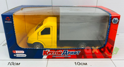 Фото Машина металлическая Газель Фургон в индивидуальной коробке в интернет-магазине axdv.ru