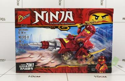 Фото Конструктор "Ниндзя / Ninja" Громовой мечник 2в1 48 дет. в интернет-магазине axdv.ru