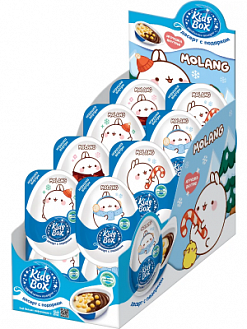 Фото КИДС БОКС / KIDS BOX "Моланг / Molang" Десерт с подарком 20г*16шт в интернет-магазине axdv.ru / аиксдв
