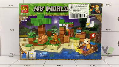Фото Конструктор "Мой мир / My World" 183 дет. в интернет-магазине axdv.ru