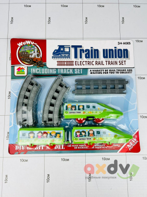 Фото Железная дорога "Объединение поездов / Train Union" 66014 в интернет-магазине axdv.ru