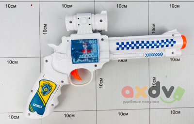 Фото Револьвер светозвуковой Полиция / Police в интернет-магазине axdv.ru