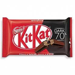Фото КитКат 4 пальца (Импорт) Dark 41,5г*24шт в интернет-магазине axdv.ru / аиксдв