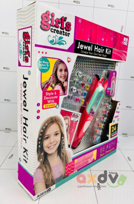 Фото Набор для девочек "Ювелирный набор для волос / Jewel Hair Kit" 24 дет. в интернет-магазине axdv.ru