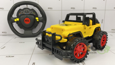 Фото Джип на дистанционном управлении "Бездорожье / Off Road" желтый в интернет-магазине axdv.ru