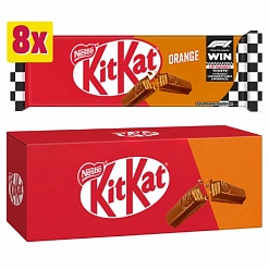 Фото КитКат Апельсин / KitKat Orange 2 пальца 165,6гр*20шт (20,7гр*8шт) (Импорт) в интернет-магазине axdv.ru / аиксдв