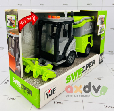 Фото Машина уборочная светозвуковая "Sweeper" A1112-6 в интернет-магазине axdv.ru