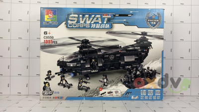 Фото Конструктор Веролет спецназа Спецназ / SWAT 1351 дет. в интернет-магазине axdv.ru
