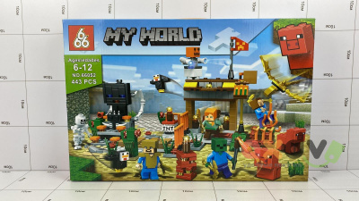Фото Конструктор "Мой мир / My World" 443 дет. в интернет-магазине axdv.ru