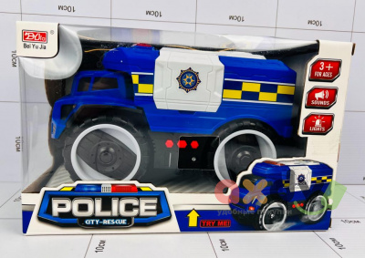 Фото Машина "Полицейская городская спасательная операция / Police City Rescue" инерционная светозвуковая в интернет-магазине axdv.ru