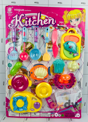 Фото Игровой набор Кухня / Kitchen А3491 в интернет-магазине axdv.ru