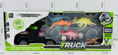 Фото Машина "Грузовик-динозавр / Truck Dino" + настольная игра в интернет-магазине axdv.ru