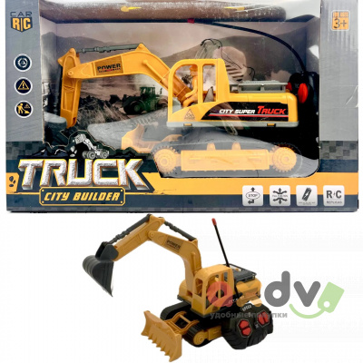 Фото Экскаватор "Градостроитель" / Truck City Builder на дистанционном управлении в интернет-магазине axdv.ru