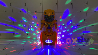 Фото Робот "Вращающийся 5D светящийся / Rotating 5D light" в интернет-магазине axdv.ru