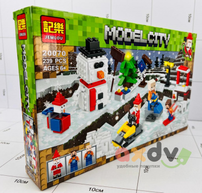 Фото Конструктор "Модель города / Model City" 239 дет. 20070 в интернет-магазине axdv.ru