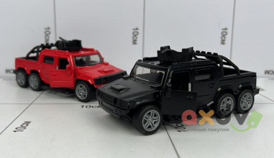 Фото Машины металлическая Хаммер / Hammer с пулеметом 1*12 в интернет-магазине axdv.ru
