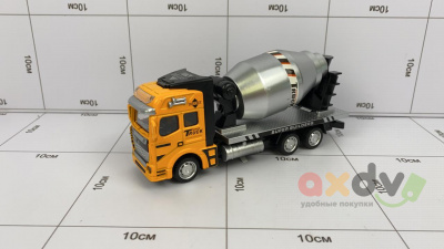 Фото Металлическая свето-звуковая модель Бетономешалка в интернет-магазине axdv.ru