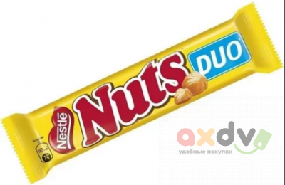 Фото Натс Дуо / Nuts Duo 66г*24шт в интернет-магазине axdv.ru