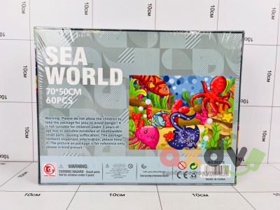 Фото Пазл Морской мир 60 дет. 70*50см в интернет-магазине axdv.ru