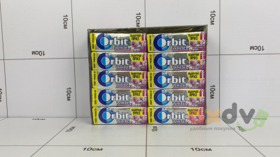 Фото Жевательная резинка Дирол Свежий Бабл / Dirol "Bubble fresh XXL", 18*19 гр. в интернет-магазине axdv.ru
