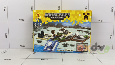 Фото Конструктор MinrCraft (Желтый) 125 дет. в интернет-магазине axdv.ru