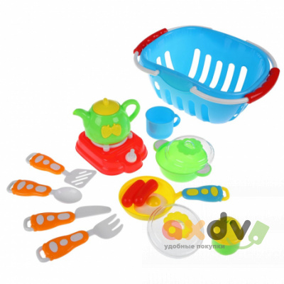 Фото Детский игровой набор для кухни "Kitchen Set" в интернет-магазине axdv.ru
