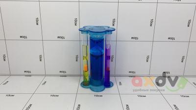 Фото Песочные часы с подсветкой Синие в интернет-магазине axdv.ru