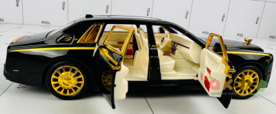 Фото Машина коллекционная "Роллс-Ройс / Rolls-Royce" металлическая, светозвуковая с открывающимися дверями и багажником в интернет-магазине axdv.ru