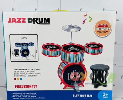 Фото Барабанная установка "Джазовый барабан / Jazz Drum" 3009TT в интернет-магазине axdv.ru