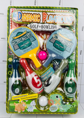 Фото Игровой набор "Пинг-понг + боулинг / Ping Poing + Bowling" в интернет-магазине axdv.ru