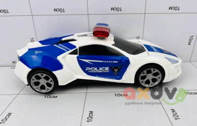 Фото Машина трансформер светозвуковая Полиция / Police 8811-13 в интернет-магазине axdv.ru