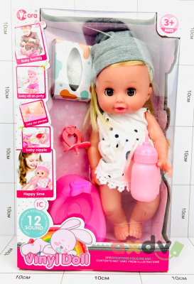 Фото Виниловая кукла интерактивная Vinyl Doll в интернет-магазине axdv.ru