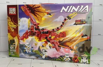 Фото Конструктор "Ниндзя / Ninja" 425 дет. в интернет-магазине axdv.ru