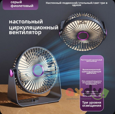 Фото Вентилятор настольный/настенный А5-2 в интернет-магазине axdv.ru