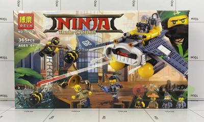 Фото Конструктор "Ниндзя / Ninja" Громовой мечник на воздушном скате 365 дет. в интернет-магазине axdv.ru