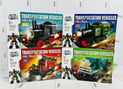 Фото Конструктор "Искусство транспортировки / Transportation" 1/16 Арт. 82008 в интернет-магазине axdv.ru